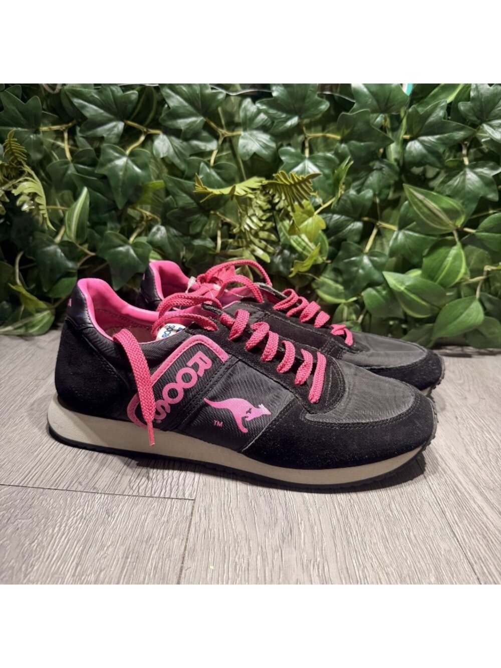 Vintage Rare Original Roos KangaROOS Pocket Shoes "Combat" Size 9 Mens  Retro